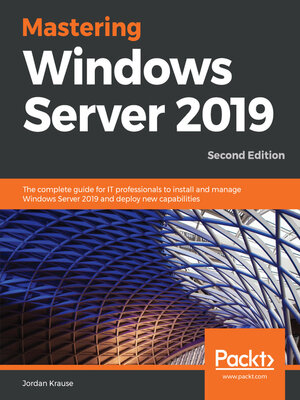 cover image of Mastering Windows Server 2019